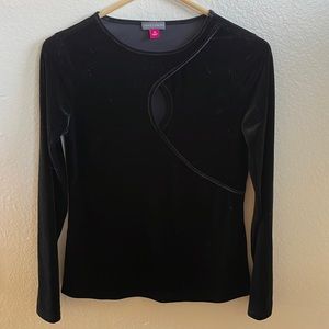 Velvet Vince Camuto Keyhole Longsleeve